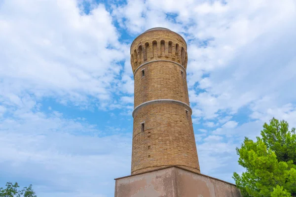 İtalya 'nın eski deniz feneri Ancona.