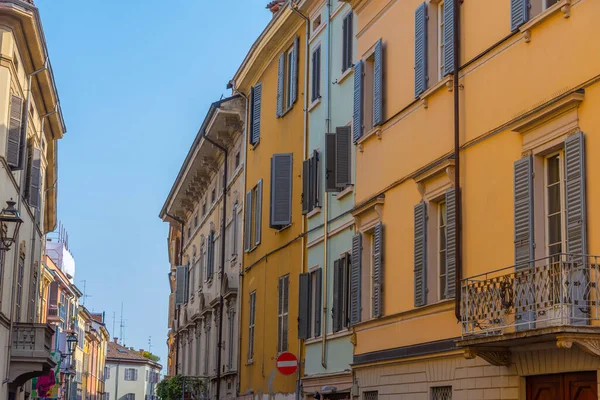 Keskeny Utca Régi Város Parma Olaszország — Stock Fotó