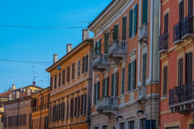 İtalyan kenti Mantua 'daki tarihi bina.