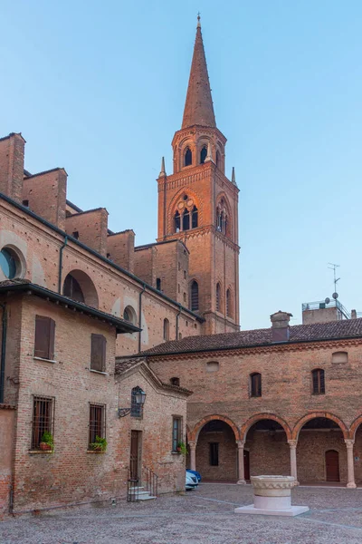 Βασιλική Του Sant Andrea Στη Μάντοβα Ιταλία — Φωτογραφία Αρχείου