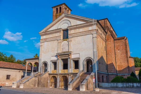 Talya Nın Mantua Kentindeki San Sebastian Kilisesi — Stok fotoğraf