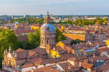 İtalyan kenti Modena 'da Chiesa della Madonna del Voto.