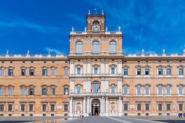 İtalyan kenti Modena 'daki Palazzo Ducale Sarayı.