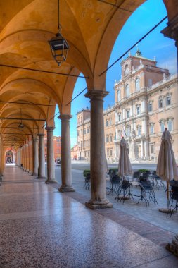 Palazzo Ducale İtalyan kenti Modena 'daki bir atari salonundan izlendi..