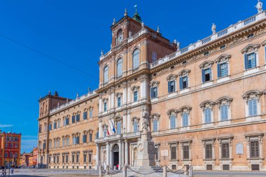 İtalyan kenti Modena 'daki Palazzo Ducale Sarayı.
