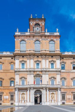 İtalyan kenti Modena 'daki Palazzo Ducale Sarayı.