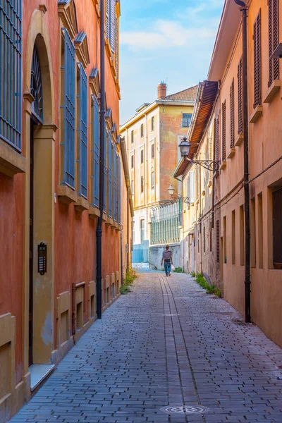 İtalyan kenti Modena 'daki tarihi bina.