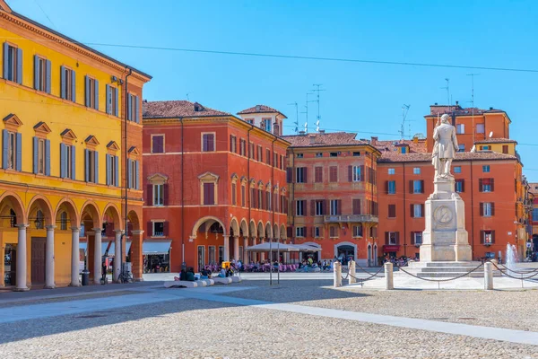 Piazza Roma Ciudad Italiana Modena —  Fotos de Stock