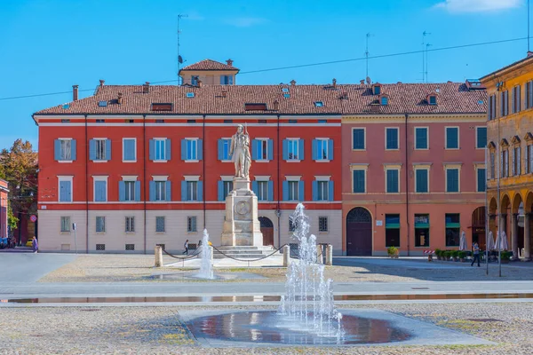 Piazza Roma Italiaanse Stad Modena — Stockfoto