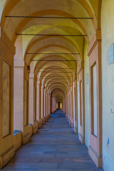 Portico Leading Sanctuary Madonna San Luca Bologna Italy — Stock Photo, Image