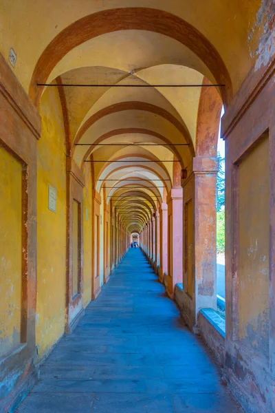 Portico, İtalya 'nın Bologna kentindeki Madonna di San Luca Sığınağı' na gidiyor..