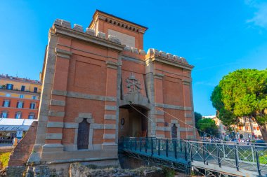 antik Galliera kapısı (Porta Galliera) Bologna, İtalya.