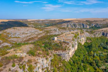 Bulgaristan 'daki Cherven kalesinin kalıntıları.