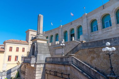 San Marino 'daki modern sanat galerisi.