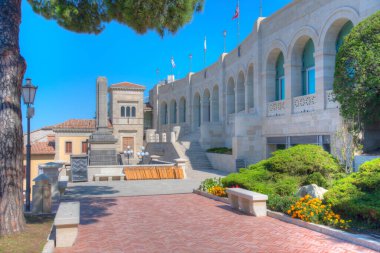 San Marino 'daki modern sanat galerisi.