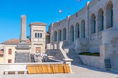 San Marino 'daki modern sanat galerisi.