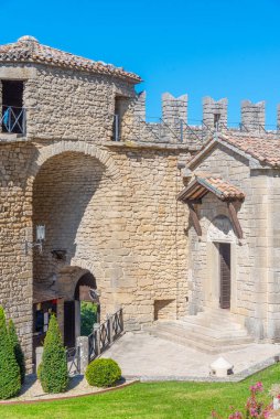 San Marino 'daki Santa Barabara Şapeli.