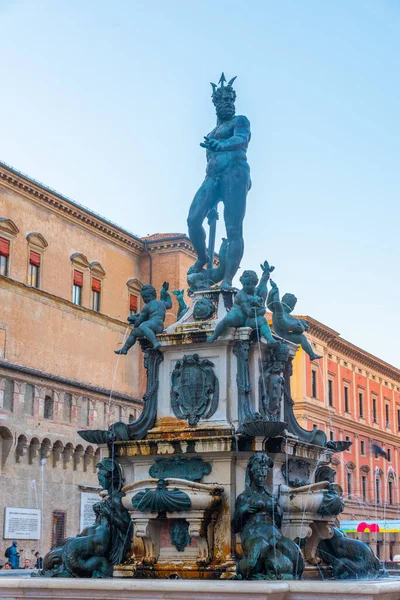 Bologna Neptün Çeşmesi. İtalya..