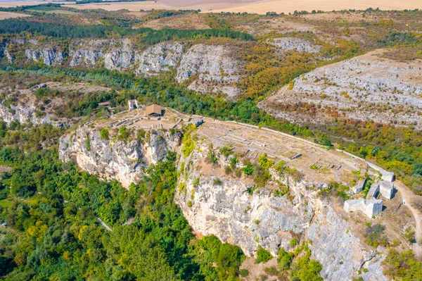 Bulgaristan 'daki Cherven kalesinin kalıntıları.