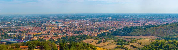 Vista Aérea Cidade Italiana Bolonha — Fotografia de Stock