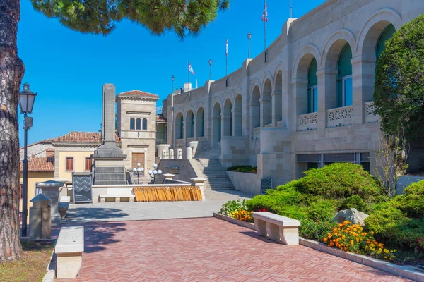 San Marino 'daki modern sanat galerisi.