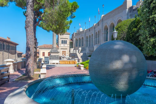 San Marino 'daki modern sanat galerisi.