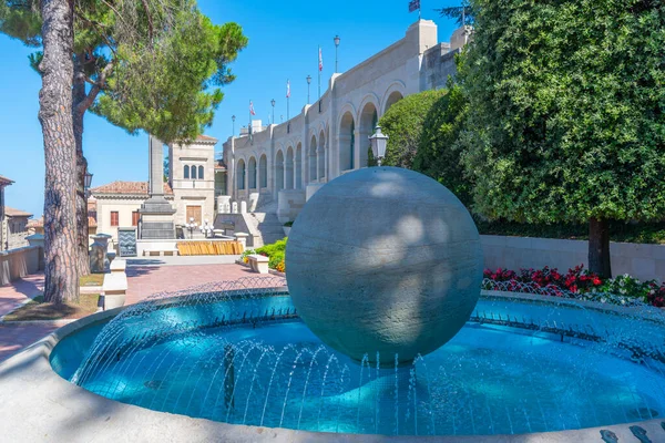 San Marino 'daki modern sanat galerisi.