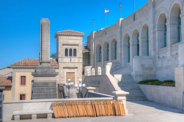 San Marino 'daki modern sanat galerisi.