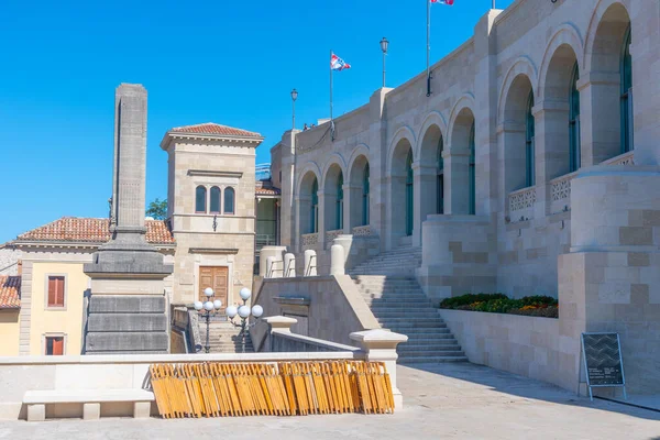 San Marino 'daki modern sanat galerisi.