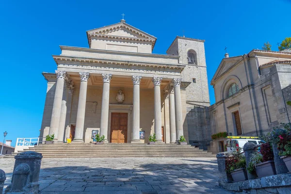 Basilica di San Marino. Katolik Kilisesi San Marino Cumhuriyeti.