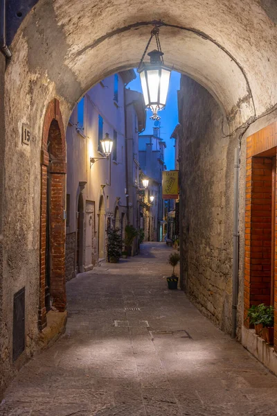 View Street Old Town Citta San Marino — Stock Photo, Image