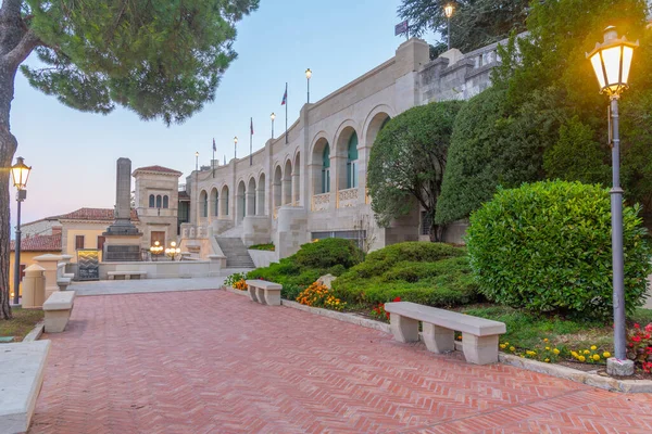 San Marino 'daki Modern Sanat Galerisinin Gündoğumu.