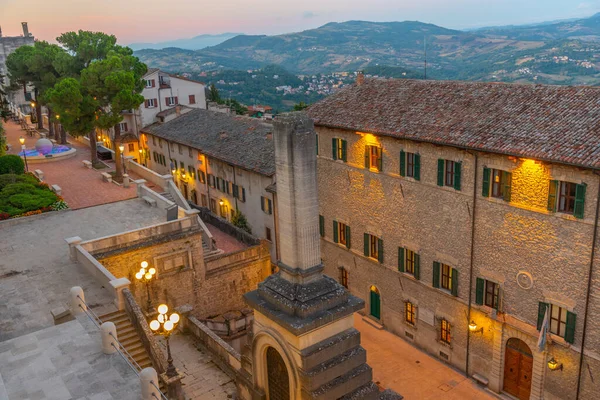 Citta di San Marino 'daki Begni Sarayı.