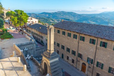 Citta di San Marino 'daki Begni Sarayı.