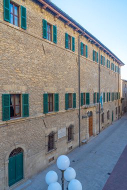 Citta di San Marino 'daki Begni Sarayı.