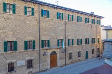 Citta di San Marino 'daki Begni Sarayı.