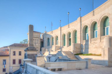 San Marino 'daki modern sanat galerisi.