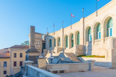 San Marino 'daki modern sanat galerisi.