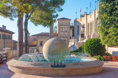 San Marino 'daki modern sanat galerisi.