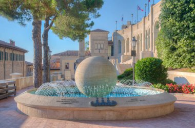 San Marino 'daki modern sanat galerisi.