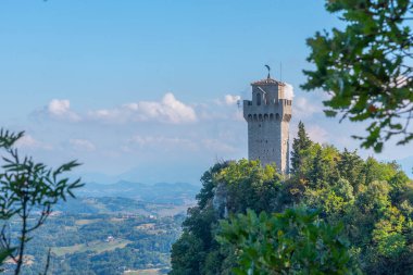Montale, üçüncü tower San Marino görünümünü.