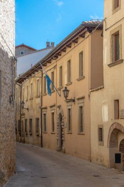 Citta di San Marino 'daki Dar Sokak.