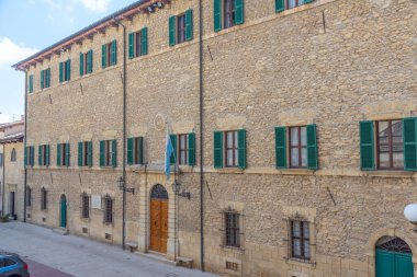 Citta di San Marino 'daki Begni Sarayı.
