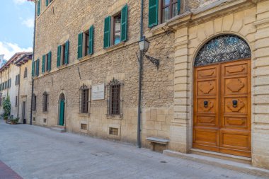 Citta di San Marino 'daki Begni Sarayı.