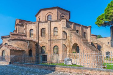 İtalya, Ravenna 'daki Basilica di San Vitale.