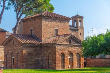 Mausoleo di Galla Placidia İtalyan kenti Ravenna 'da.