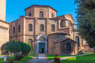 İtalya, Ravenna 'daki Basilica di San Vitale.