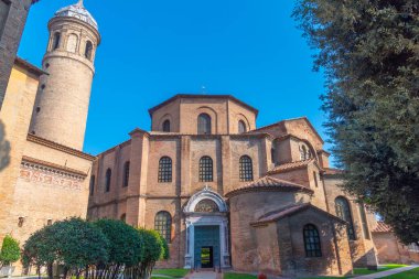İtalya, Ravenna 'daki Basilica di San Vitale.