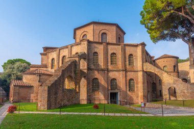 İtalya, Ravenna 'daki Basilica di San Vitale.