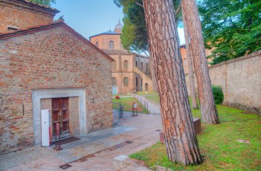 Mausoleo di Galla Placidia İtalyan kenti Ravenna 'da.